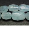 HUGE Blue Aquamarine Faceted Nugget Tumble Beads HUGE SIZE BEADS ~ Similar Color in Every Bead ~ Very Very Large Size Length 16 Inches and Size 14mm to 29mm approx. These are 100% genuine aquamarine beads. Aquamarine is blue color variety of Beryl Gemstone species. It usually shows the inclusions visible as the rain effect inside of gemstone. The presence of Fe (iron) in Beryls chemical composition gives it the blue color hence resulting in Blue beryl known as aquamarine. 